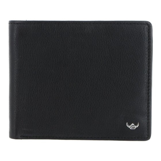 Golden Head Dublin Porte-monnaie Protection RFID Cuir véritable 10 cm