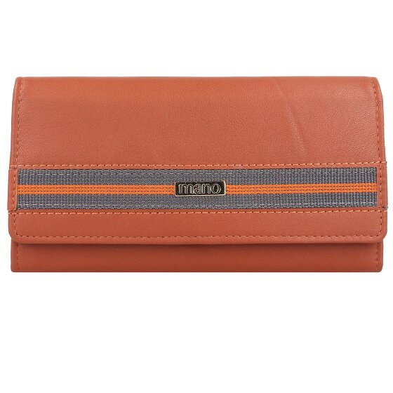 mano Don Leonardo Porte-monnaie RFID cuir 18 cm