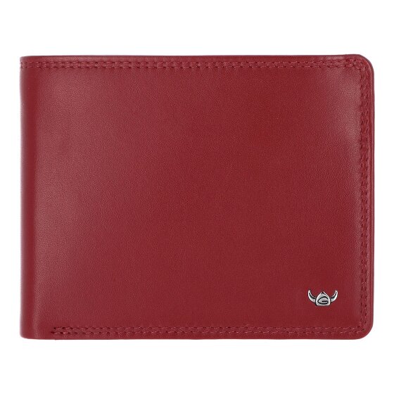 Golden Head Polo Porte-monnaie Protection RFID Cuir véritable 12.5 cm