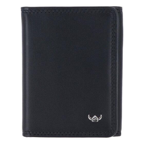Golden Head Polo Porte-monnaie Protection RFID Cuir véritable 10 cm