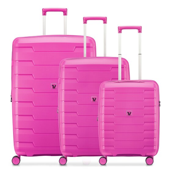 Roncato Skyline 2.0 4 roues Set de valises 3 pièces avec soufflet d'extension