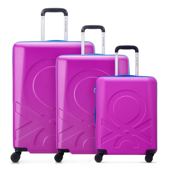 Delsey Paris x United Colors of Benetton Fabrica Ensemble de valises à 4 roulettes 3 pcs.