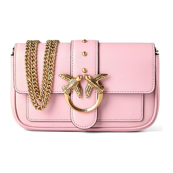 PINKO Love One One Sac à bandoulière Cuir véritable 19.5 cm