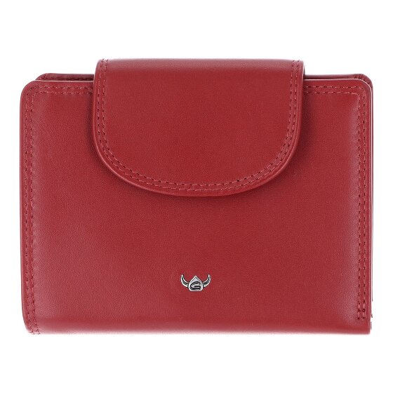 Golden Head Polo Porte-monnaie Protection RFID Cuir véritable 12 cm