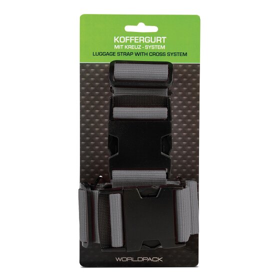 Worldpack Sangle pour valise avec système croisé 190 cm