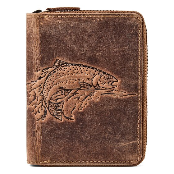 Greenburry Huntsman Porte-monnaie Protection RFID Cuir 10 cm