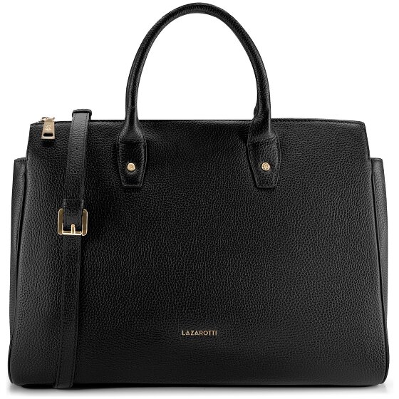 Lazarotti Bologna Leather XL Shopper Sac à main en cuir 40 cm