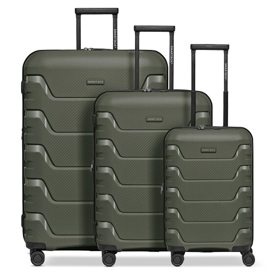 Smartbox Edition 01 4 roues Set de valises 3 pièces avec soufflet d'extension