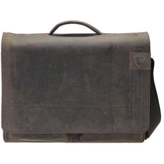 Strellson Richmond Messenger BriefBag XL Cuir 41 cm Compartiment pour ordinateur portable