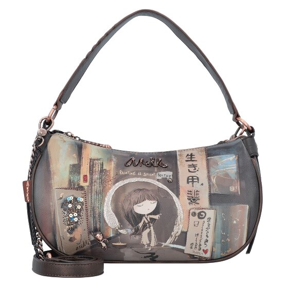 Anekke Shoen Brown Sac à bandoulière 31 cm