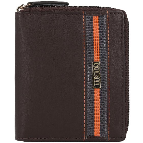 mano Don Leonardo Porte-monnaie RFID cuir 10 cm