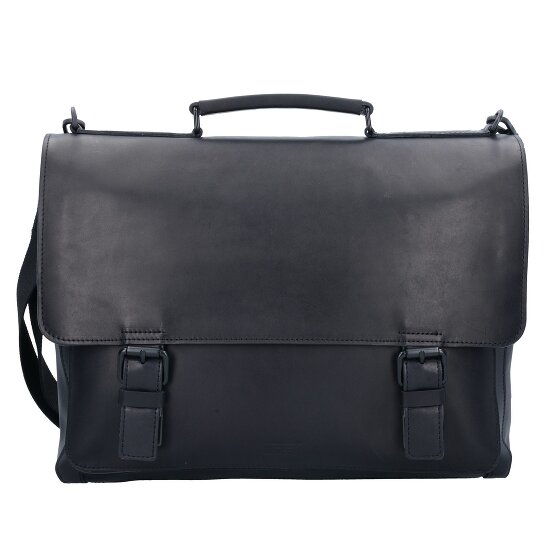 Jost Futura Porte-documents en cuir 38 cm Compartiment pour ordinateur portable