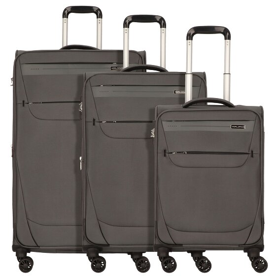 Worldpack Denver 4 roulettes Set de valises 3 pièces