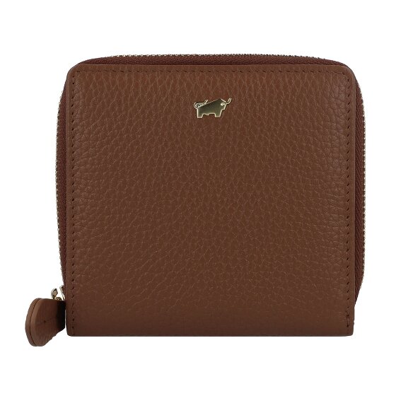 Braun Büffel Asti Porte-monnaie Protection RFID Cuir véritable 10 cm