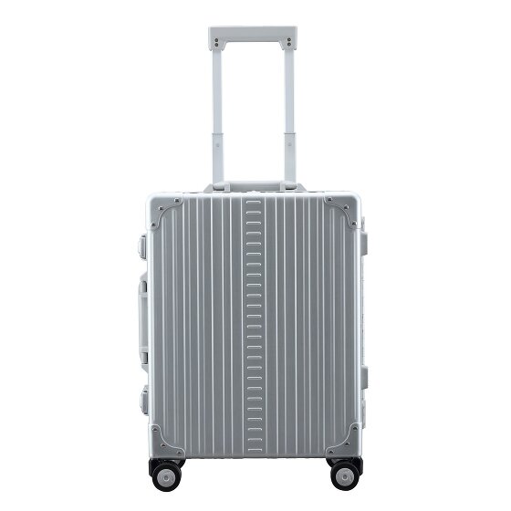 Aleon Valise cabine Traveler Domestic à 4 roues en Aluminium, 55 cm