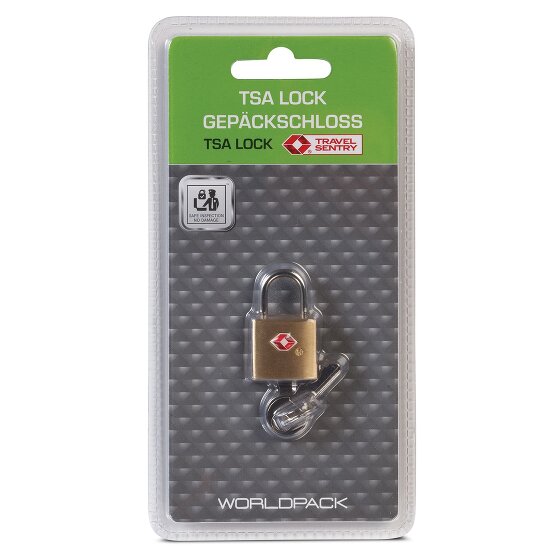 Worldpack Accessoires de voyage Cadenas TSA 2 cm