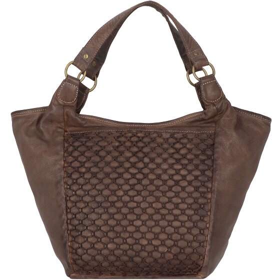 Greenland Nature Femi & Nine Sac à bandoulière en cuir 38 cm