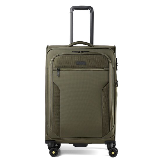 d&n Travel Line 9704 4 roulettes Trolley M 68 cm avec soufflet d'extension
