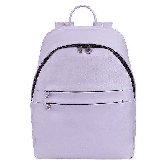 DuDu New York Daypack Cuir véritable 41 cm Compartiment ordinateur