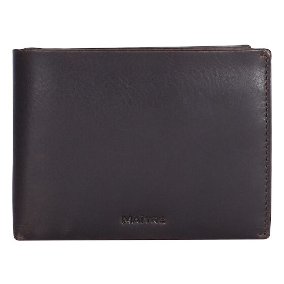 Maître Birkheim Galbert Porte-monnaie Protection RFID Cuir 12.5 cm