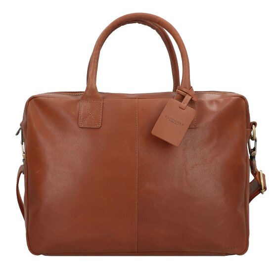 Burkely Porte-documents Vintage Taylor en cuir, 40 cm, compartiment pour ordinateur portable