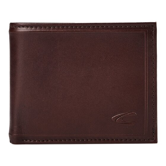 camel active Wood Porte-monnaie Protection RFID Cuir véritable 10.5 cm