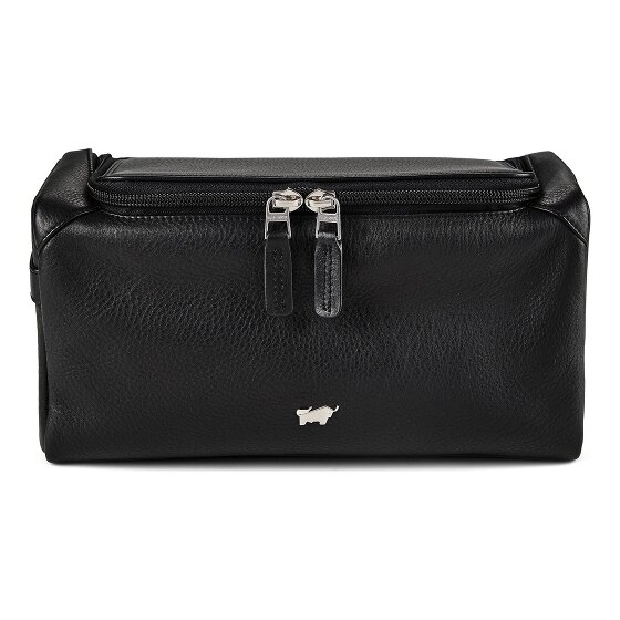 Braun Büffel Golf 3.0 Trousse de toilette Cuir véritable 26 cm