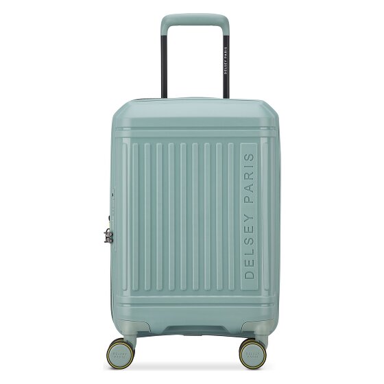 Delsey Paris Lutece 4 roues Valise cabine 55 cm '"avec soufflet d''extension"'