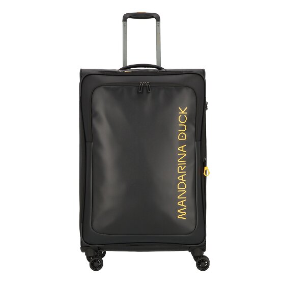 Mandarina Duck Eco Coated 4 roulettes Trolley L 78 cm avec soufflet d'extension