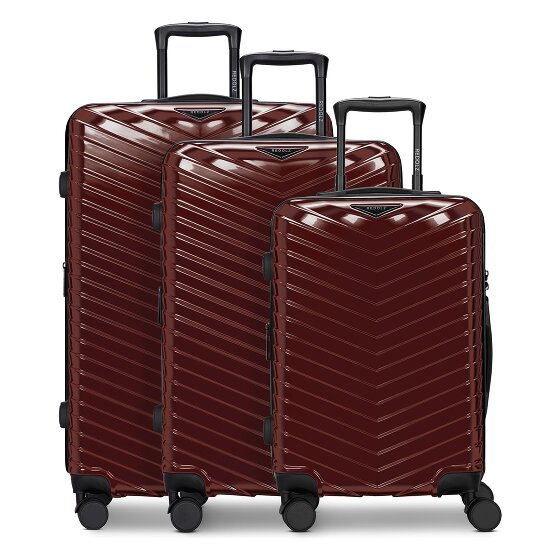 Redolz Essentials 18 2.0 4 roues Set de valises 3 pièces avec soufflet d'extension