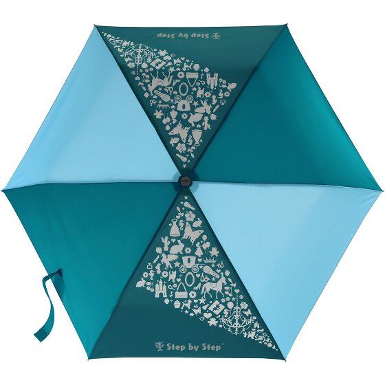 Step by Step Magic Rain Effect Parapluie de poche pour enfants 22,5 cm