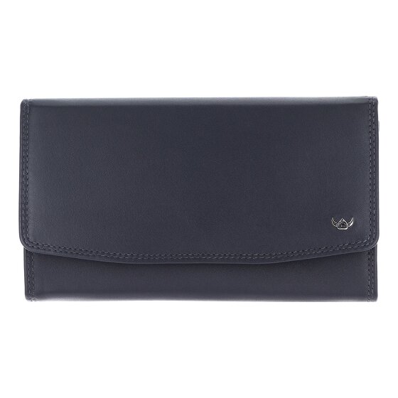 Golden Head Polo Porte-monnaie Protection RFID Cuir véritable 17.5 cm