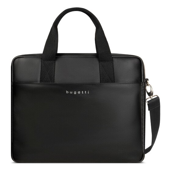 bugatti Valencia Attaché-case Cuir véritable 37 cm Compartiment ordinateur