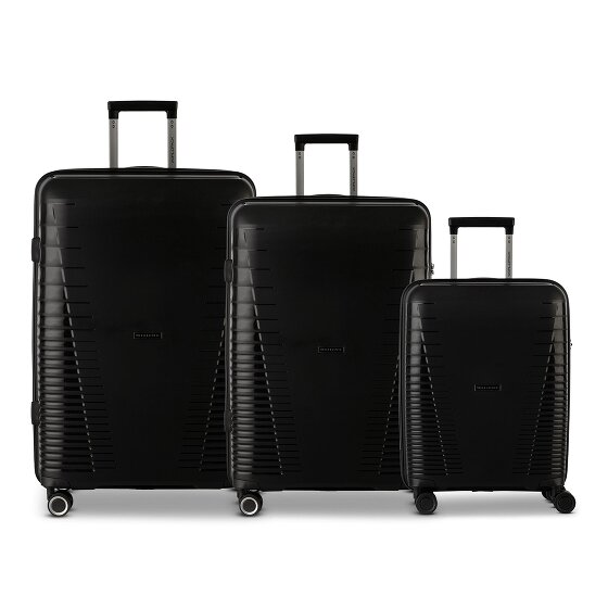 Worldpack Havanna 4 roulettes Set de valises 3 pièces