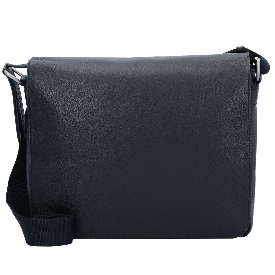 Leonhard Heyden Berlin Messenger Sac à bandoulière en cuir 32 cm Compartiment pour ordinateur portable