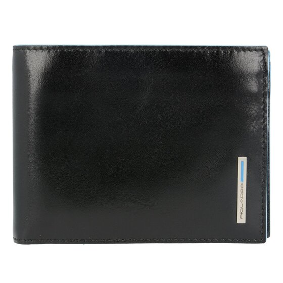 Piquadro Blue Square Porte-monnaie en cuir 12,5 cm