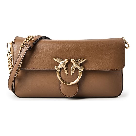 PINKO Love one Sac à bandoulière Cuir véritable 27 cm