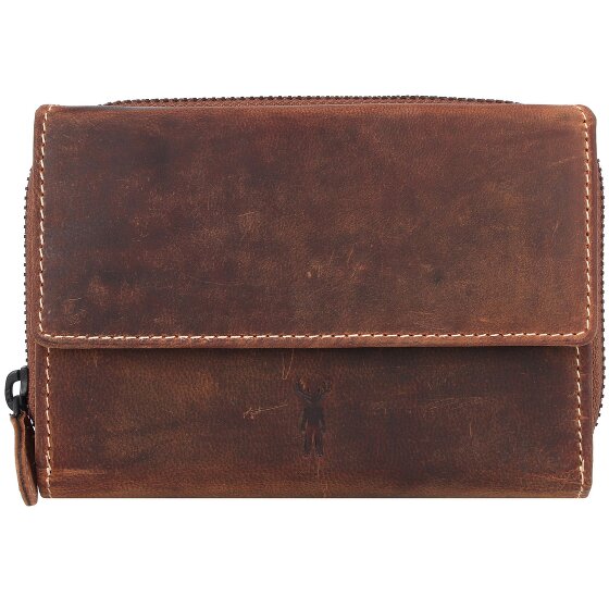 Jack Kinsky Baltimore 512 Porte-monnaie RFID en cuir 14 cm