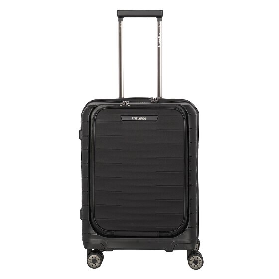 Travelite Mooby 4 roulettes Trolley de cabine 55 cm Compartiment pour ordinateur portable