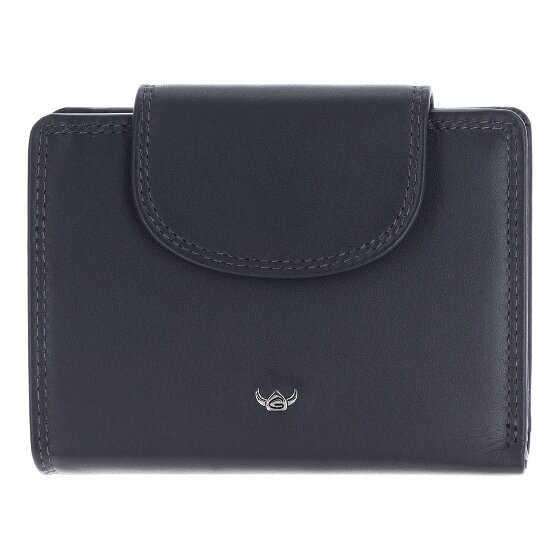 Golden Head Polo Porte-monnaie Protection RFID Cuir véritable 12 cm