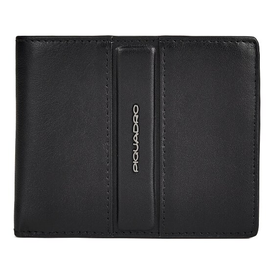 Piquadro Victor Porte-monnaie Protection RFID Cuir véritable 11 cm