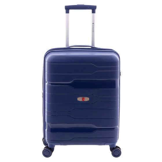 Gladiator 3800 4 roulettes Trolley de cabine 55 cm avec soufflet d'extension