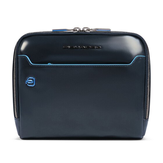 Piquadro Blue Square Sac à bandoulière Cuir véritable 21 cm