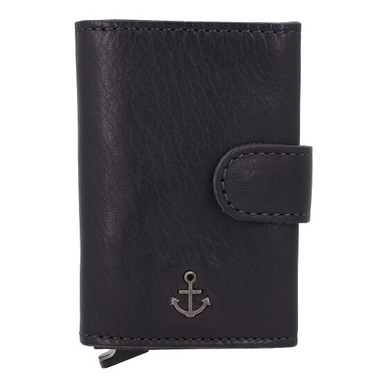 Harbour 2nd Anchor Love Robin 2 Étui pour cartes de crédit Protection RFID Cuir 6 cm