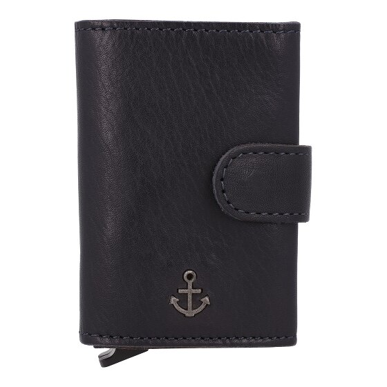 Harbour 2nd Anchor Love Robin 2 Étui pour cartes de crédit Protection RFID Cuir 6 cm
