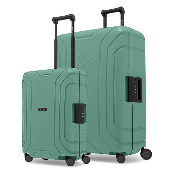 Redolz Essentials 15 4-roues 15 Set de valises 2 pcs. avec fermeture à trois points
