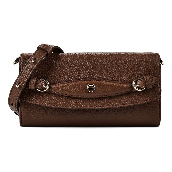 AIGNER Portefeuille d'embrayage Cuir véritable 20.5 cm