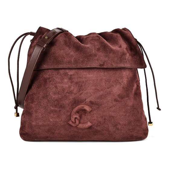 Coccinelle Lidia Sac à bandoulière Cuir véritable 34 cm