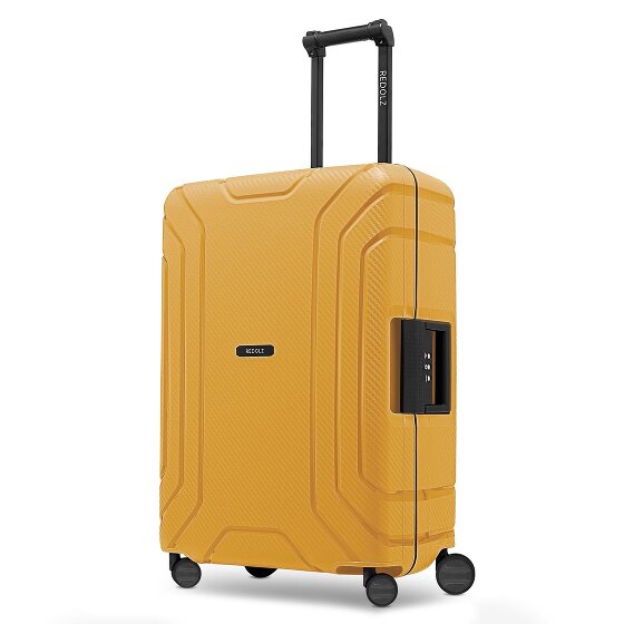 Redolz Essentials 15 trolley à 4 roulettes 65 cm avec fermeture à trois points
