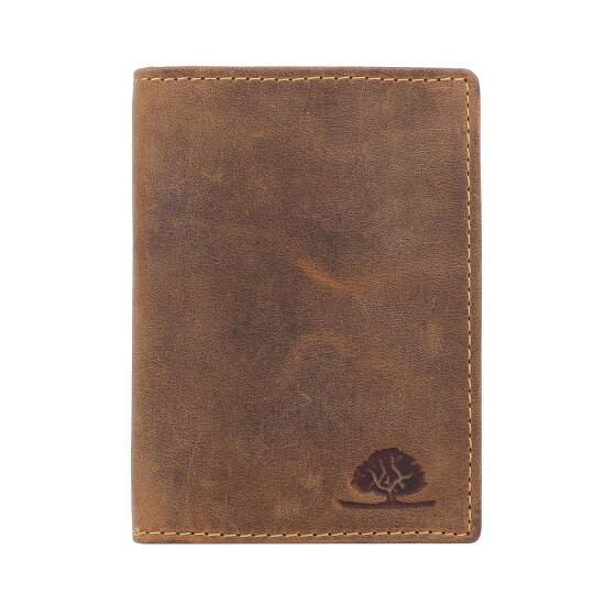Greenburry Porte-cartes d'identité vintage RFID en cuir 9 cm